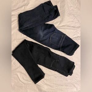 2 pairs Uniqlo Maternity Jeans